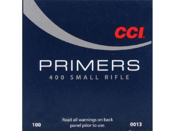 CCI - PRIMER #400 SMALL RIFLE 100/SLEEVE