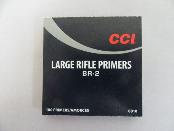 CCI - PRIMER BR2 LARGE RIFLE B.R. 100/SLEEVE