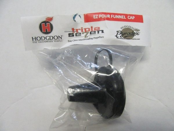 Hodgdon - One Lb. Black Plastic Powder Funnel & Cap