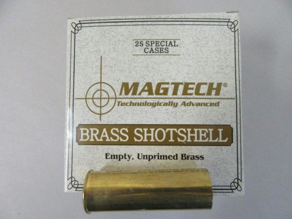 Magtech - BRASS 12ga 2.4" UNPRM LP-PRIMER 25/b