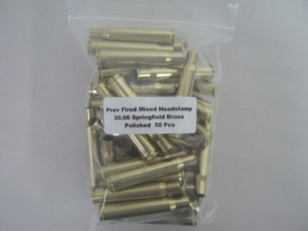 30-06 Polished Brass Rifle Shells Bullet Casings Empty Used –