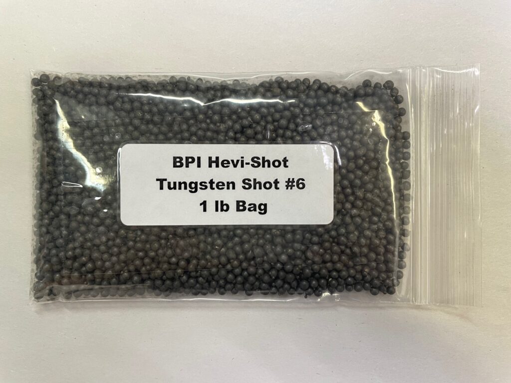 BPI Hevi-Shot Tungsten Shot #6 - 1 lb Bag
